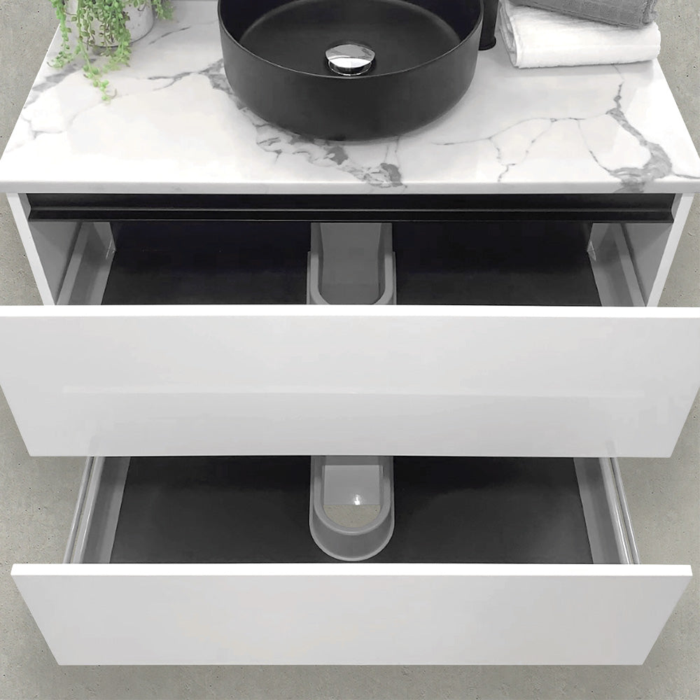Fienza Quest Vanity Cabinet on Kickboard lifestyle