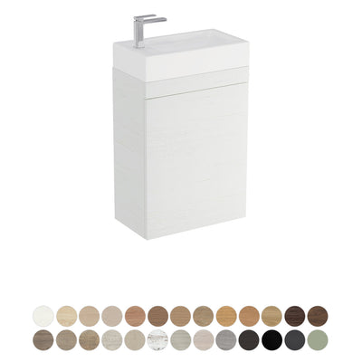 Fienza Riley Slim Ensuite Wall Hung Vanity