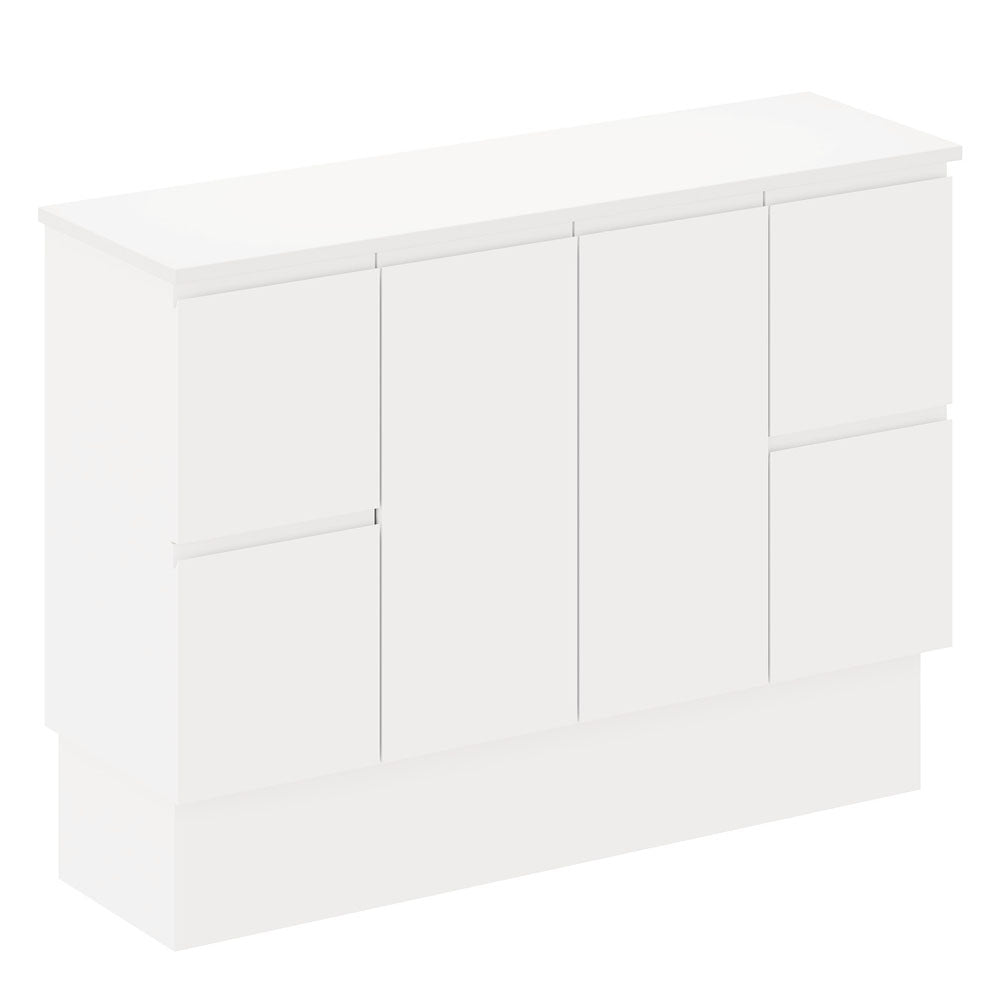 Fienza Siska Ensuite Vanity Cabinet on Kickboard