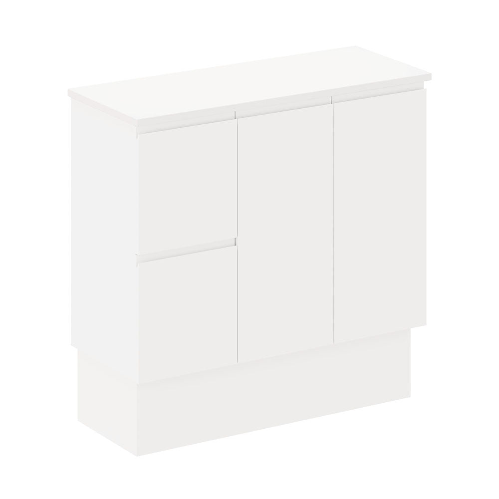 Fienza Siska Ensuite Vanity Cabinet on Kickboard