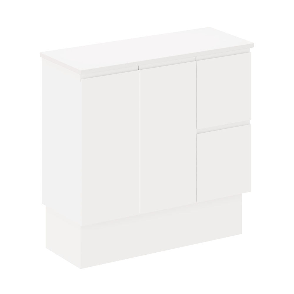 Fienza Siska Ensuite Vanity Cabinet on Kickboard