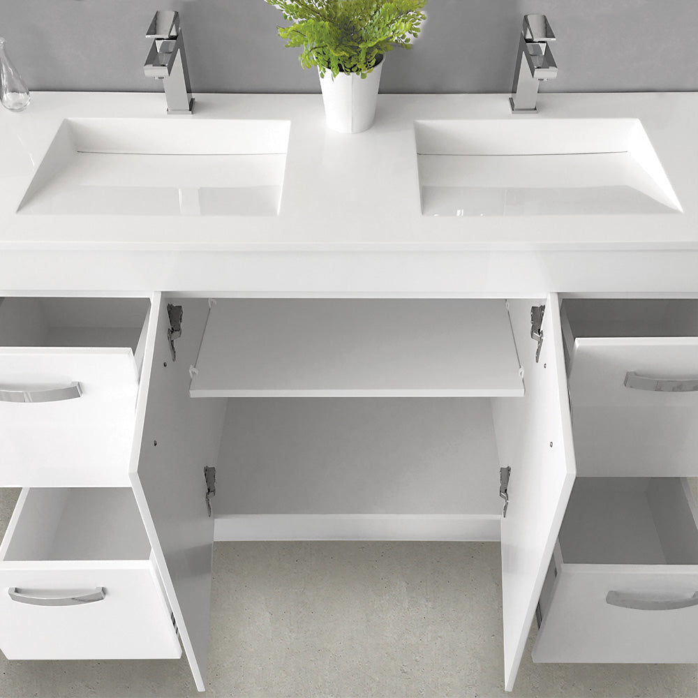 Fienza UniCab Wall Hung Vanity Cabinet lifestyle
