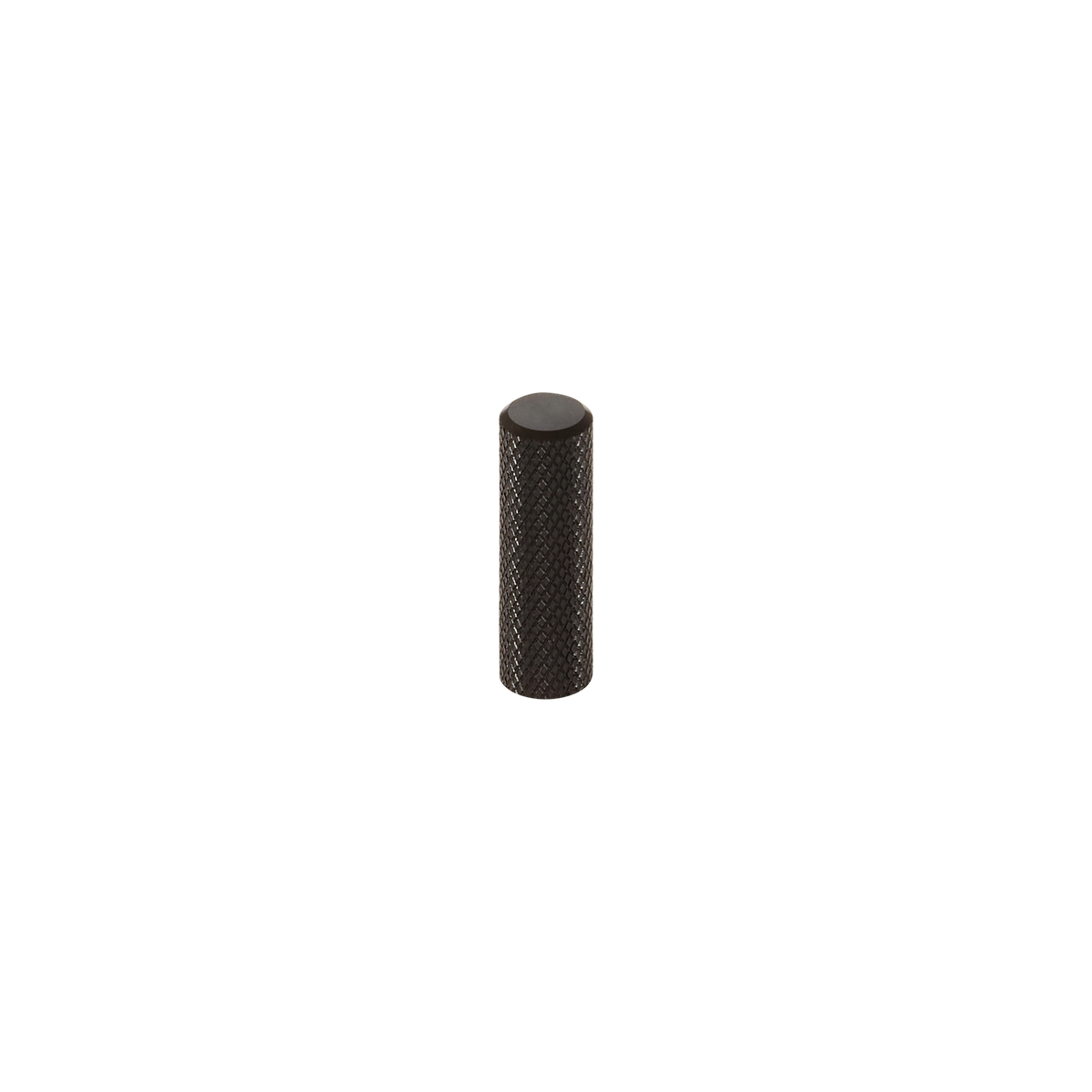 Momo Graf Knurled Cylinder 10mm in Brushed Black