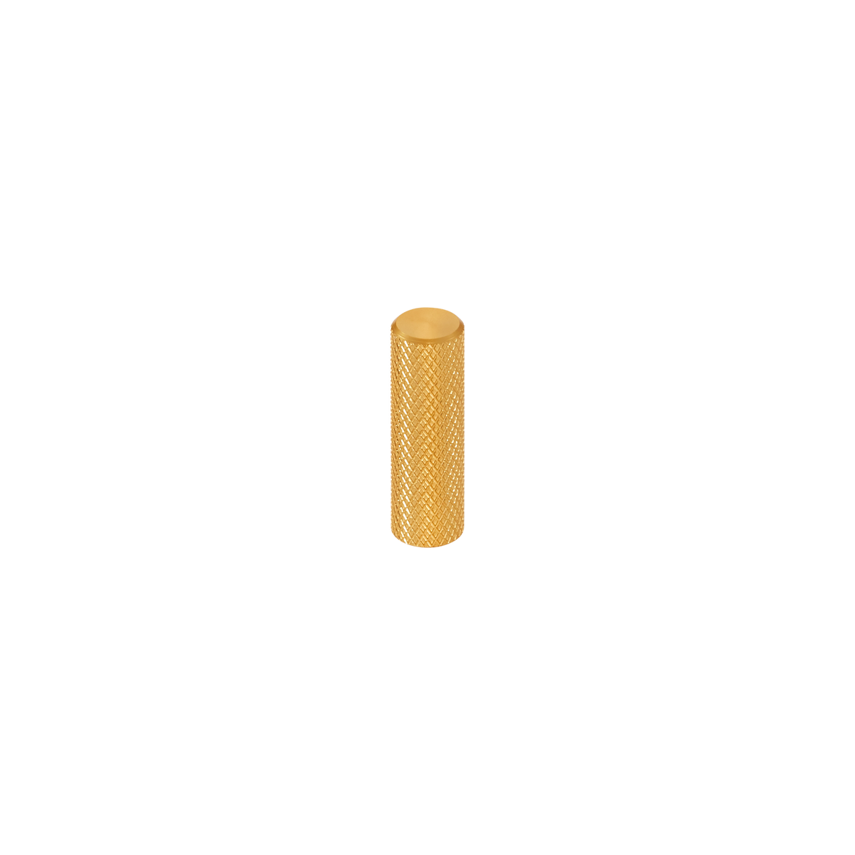 Momo Graf Knurled Cylinder 10mm in Brushed Dark Brass