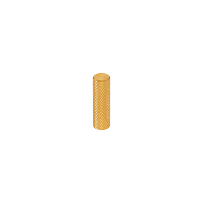 Momo Graf Knurled Cylinder 10mm in Brushed Dark Brass