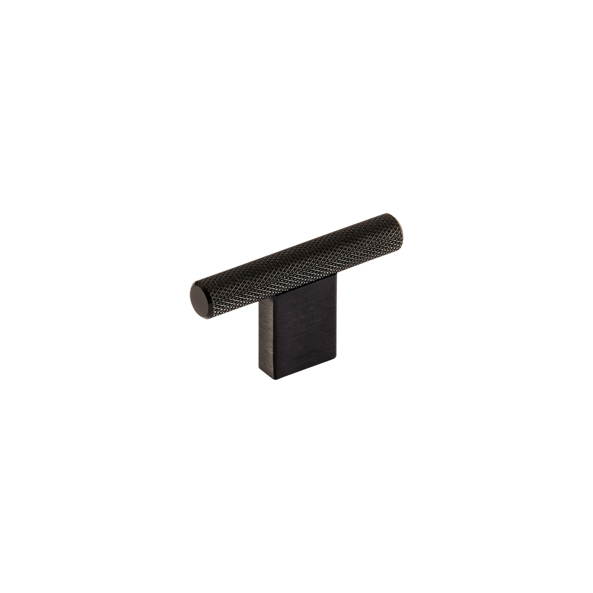 Momo Graf Knurled T Knob 60mm in Brushed Black