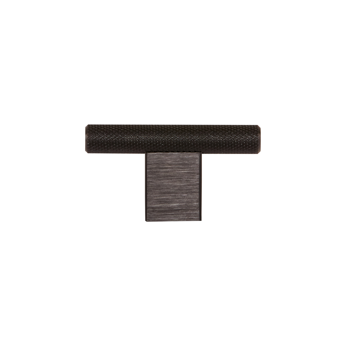 Momo Graf Knurled T Knob 60mm in Brushed Black - view 2