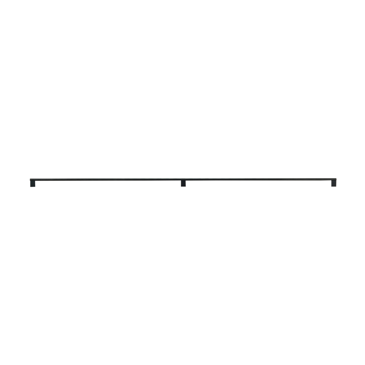 Momo Graf Knurled D Handle 1178mm in Brushed Black - view 2