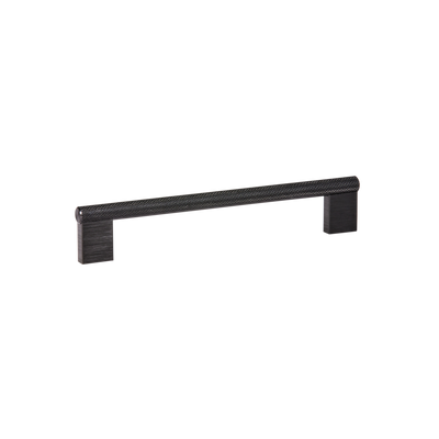 Momo Graf Knurled D Handle 160mm in Brushed Black