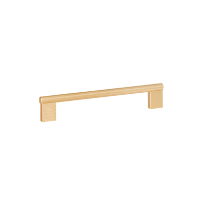 Momo Graf Knurled D Handle 160mm in Brushed Dark Brass