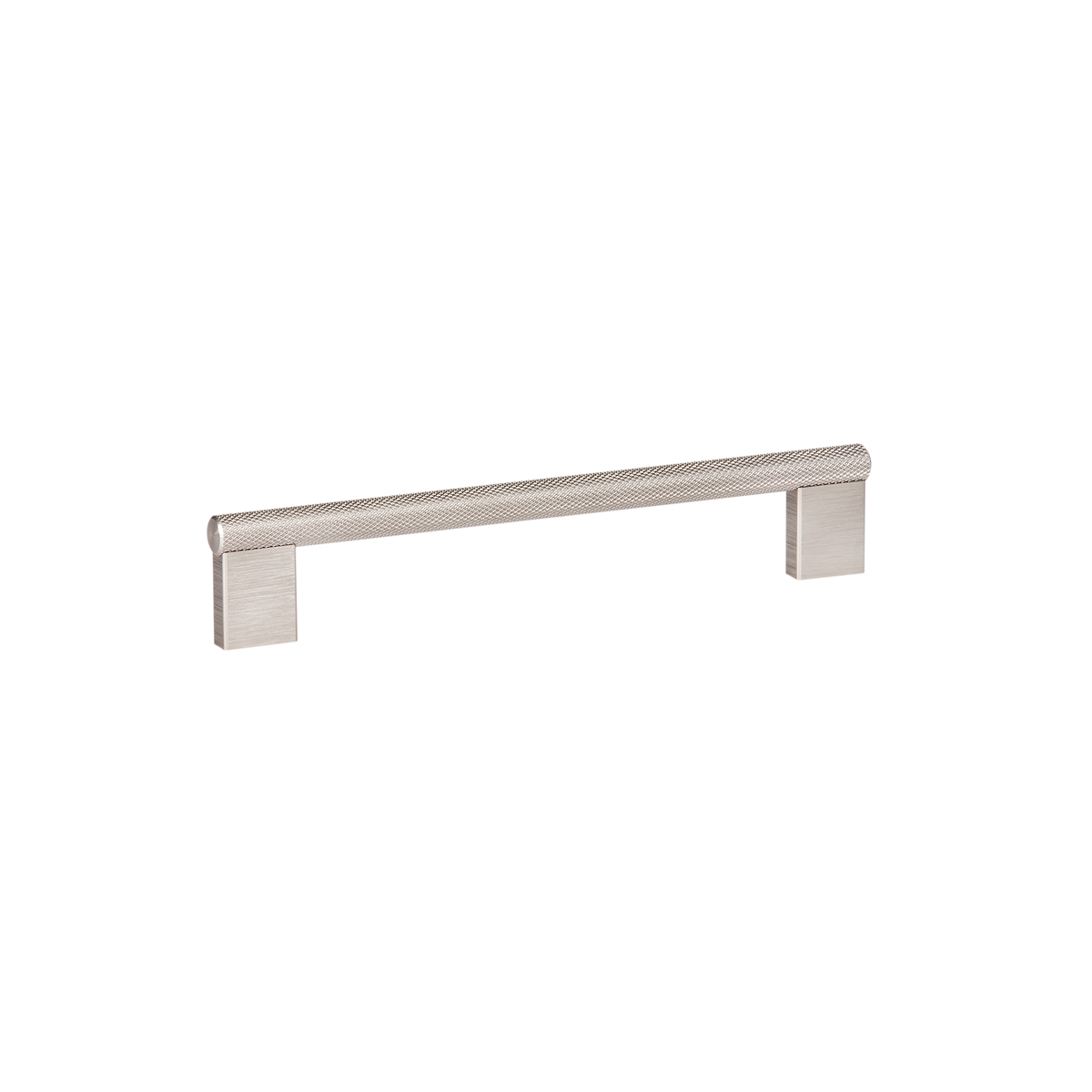 Momo Graf Knurled D Handle 160mm in Dull Brushed Nickel