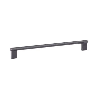 Momo Graf Knurled D Handle 256mm in Brushed Black