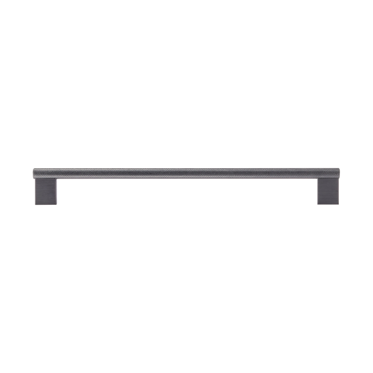 Momo Graf Knurled D Handle 256mm in Brushed Black - view 2