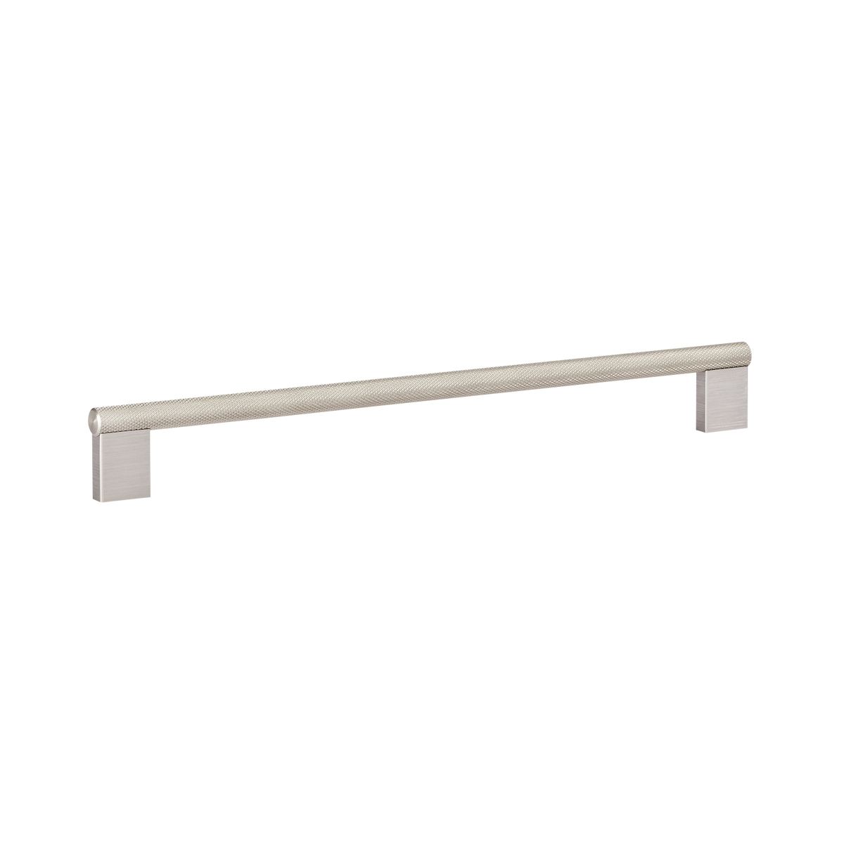 Momo Graf Knurled D Handle 256mm in Dull Brushed Nickel