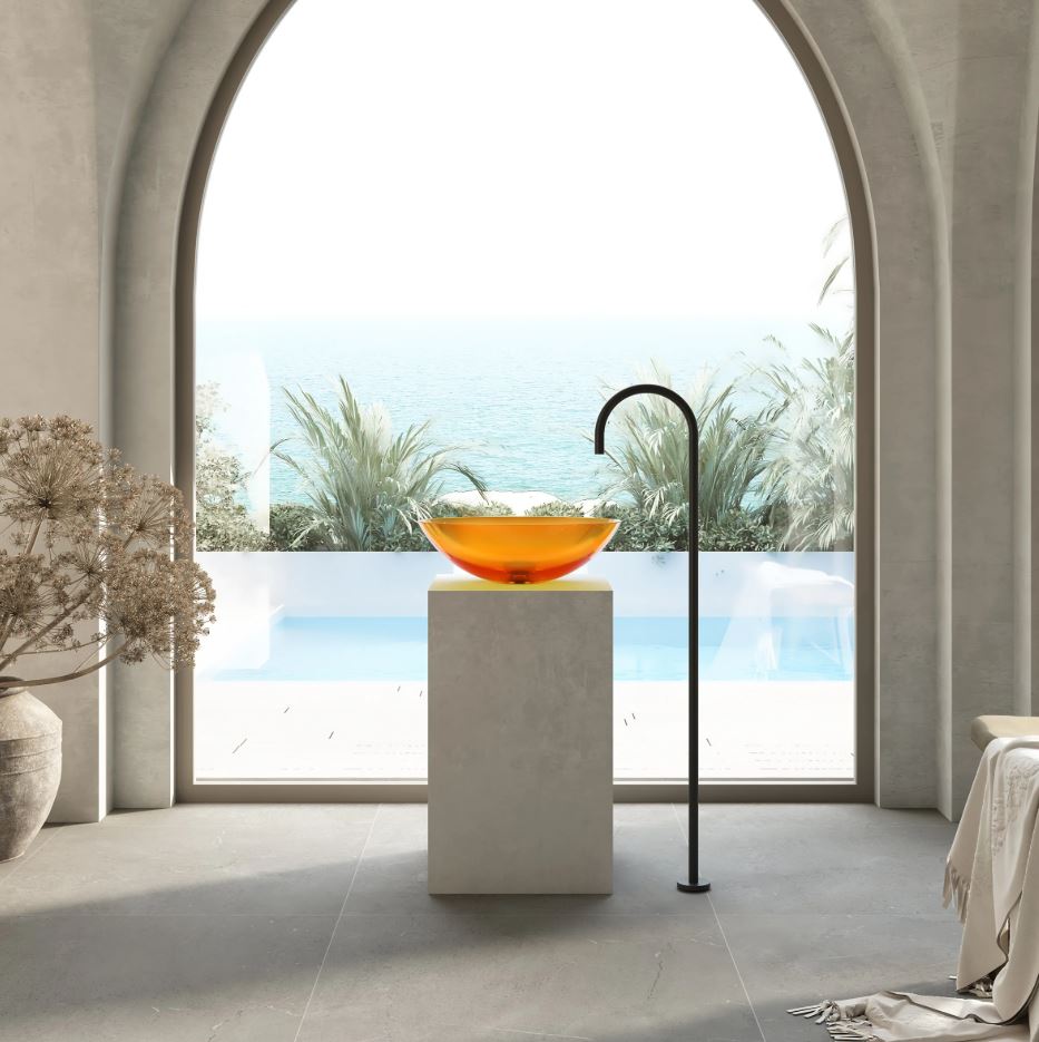 Cassa Design Wow Oval Translucency Resin Stone Basin