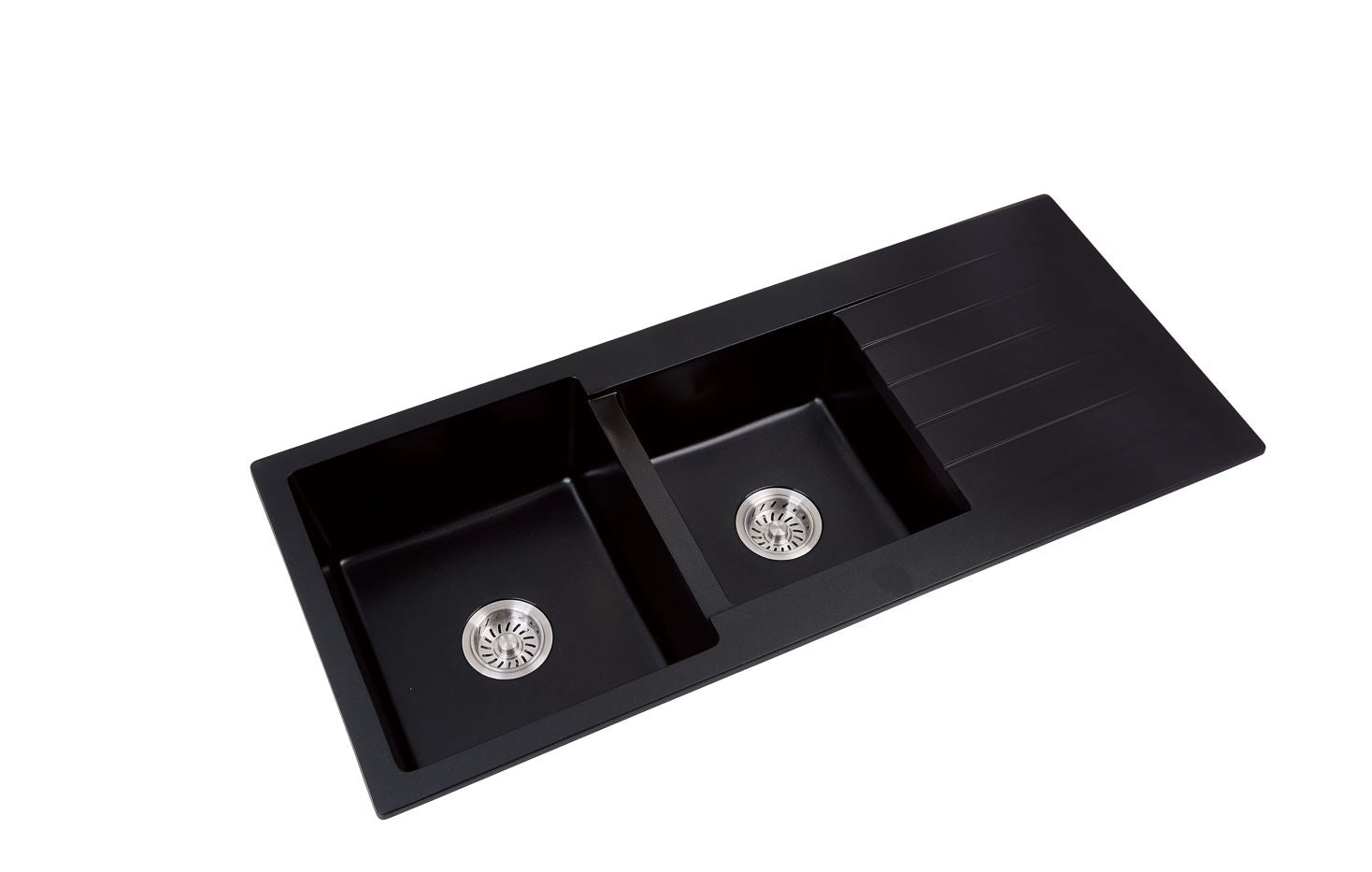 Interchange Granite Double Bowl Sink 1150