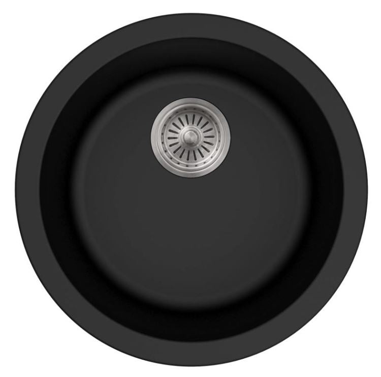 Interchange Granite Round Single Bowl Sink