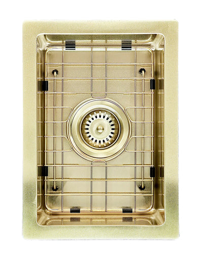 Meir Lavello Protection Grid for MKSP-S322222 - Brushed Bronze Gold