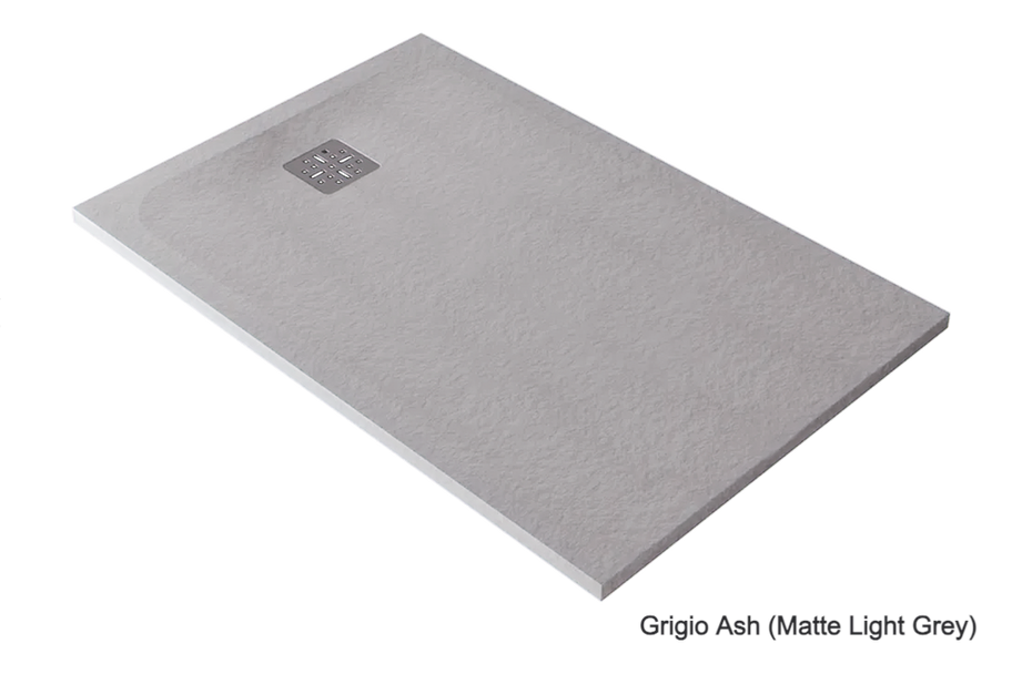 Pietra Grigio Ash Shower Floor