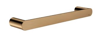 Meir Curvae Guest Towel Rail 300mm Lustre Bronze
