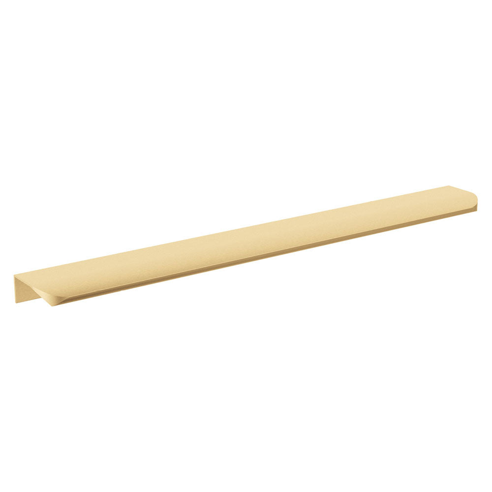 Fienza Edge 350mm Curved Pull Handle Urban Brass