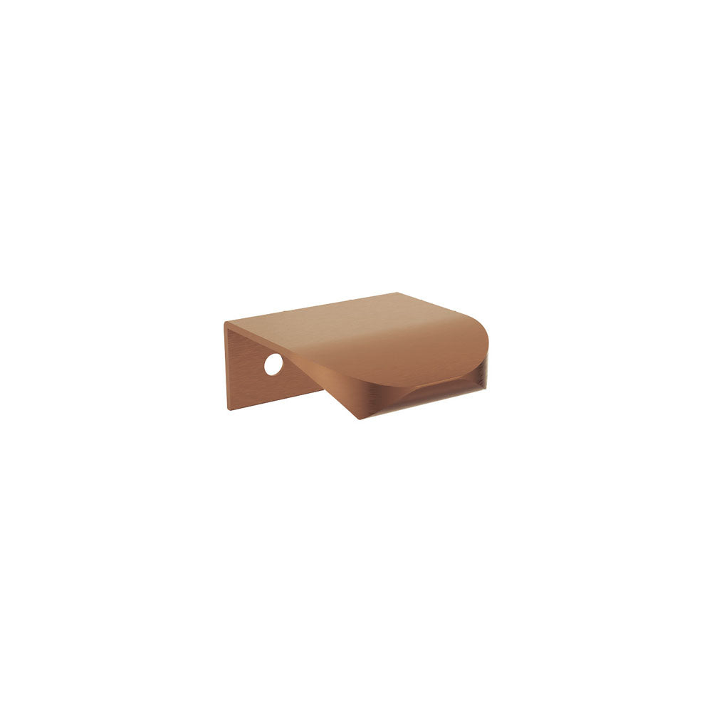 Fienza Edge 40mm Curved Pull Handle Brushed Copper