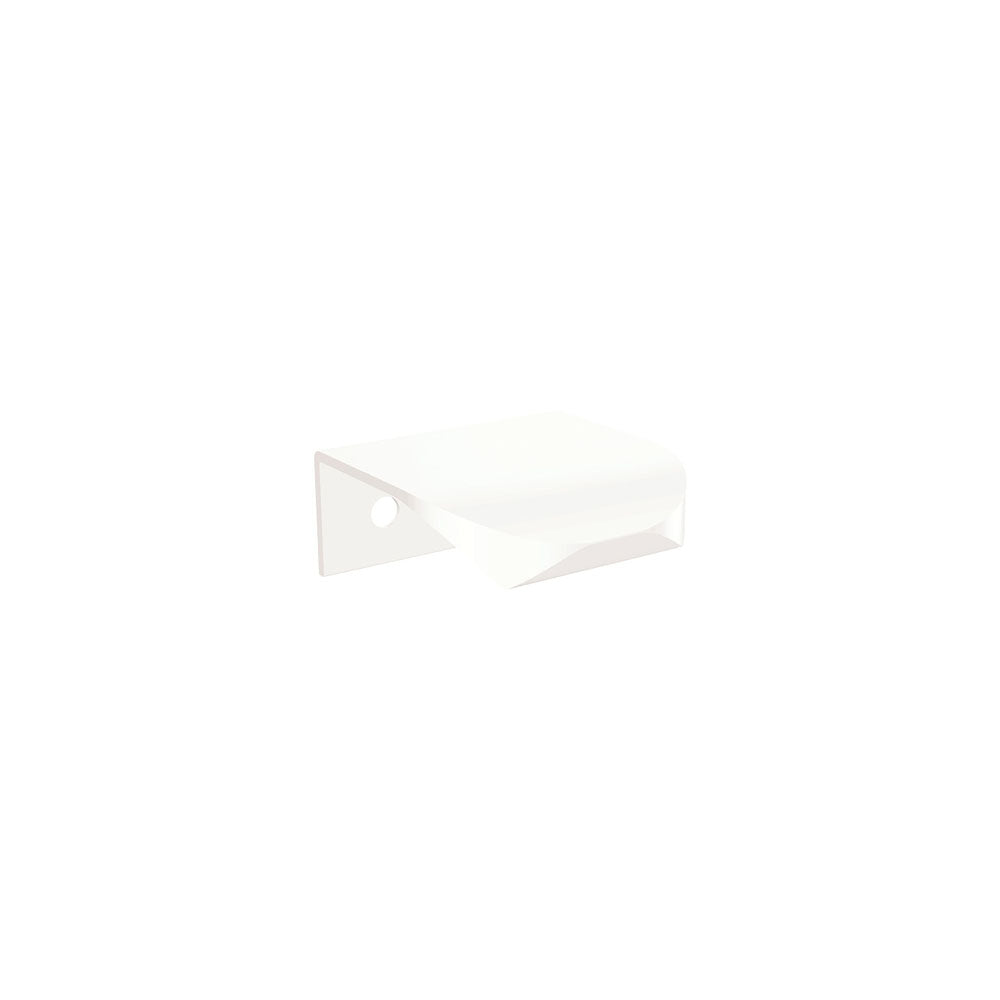 Fienza Edge 40mm Curved Pull Handle Matte White