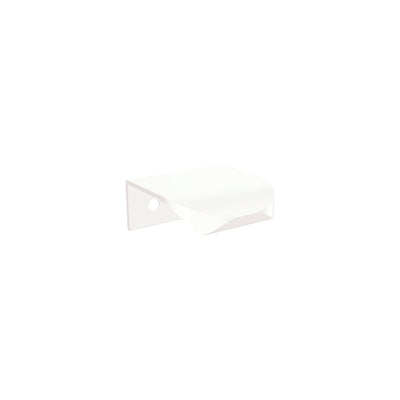 Fienza Edge 40mm Curved Pull Handle Matte White