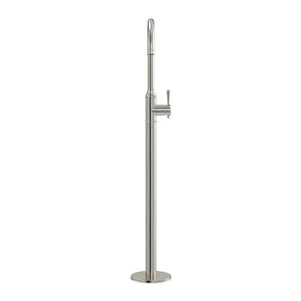 Meir Harrington Freestanding Bath Mixer Brushed Nickel