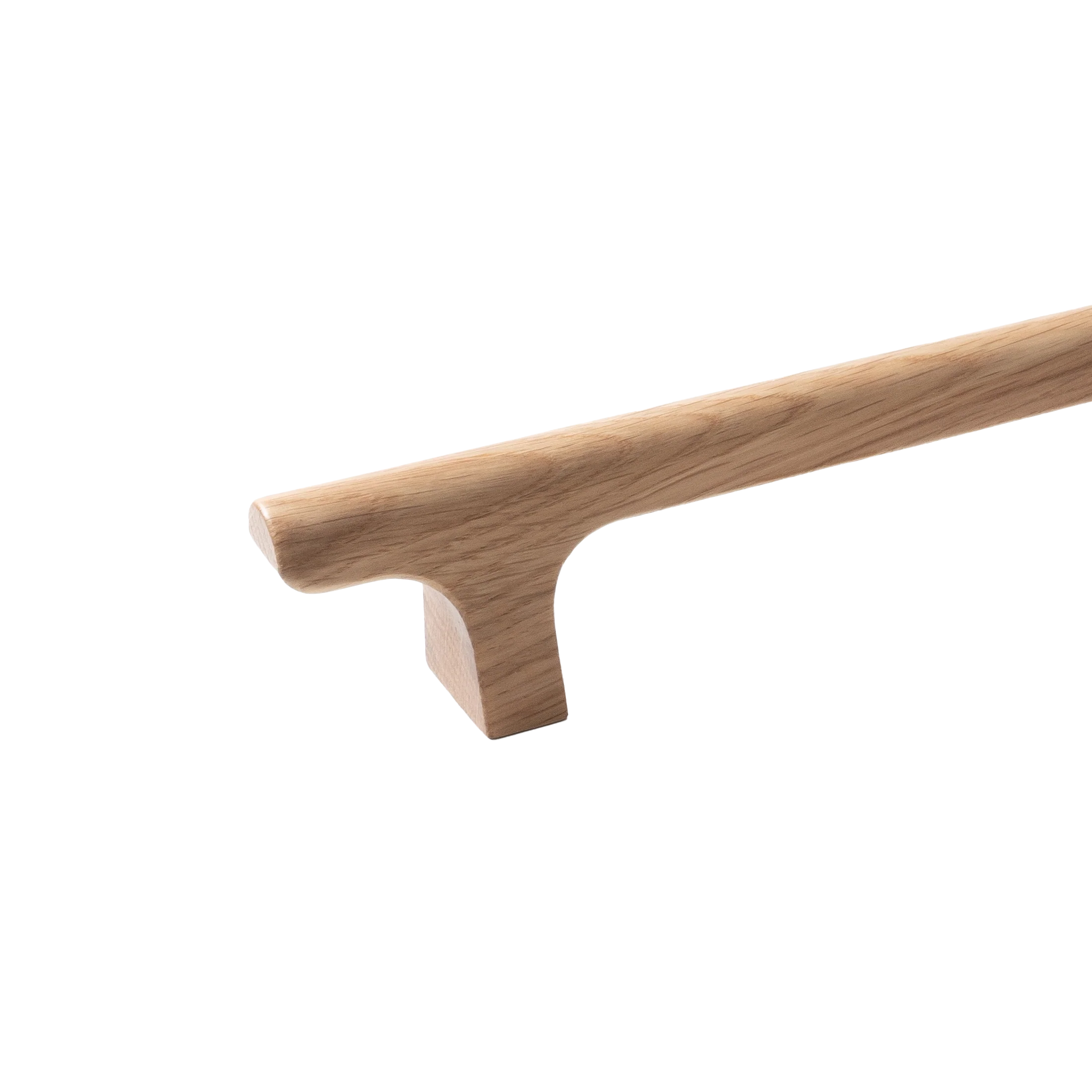 Momo Hinoki Big Wood D Handle 416mm In Oak