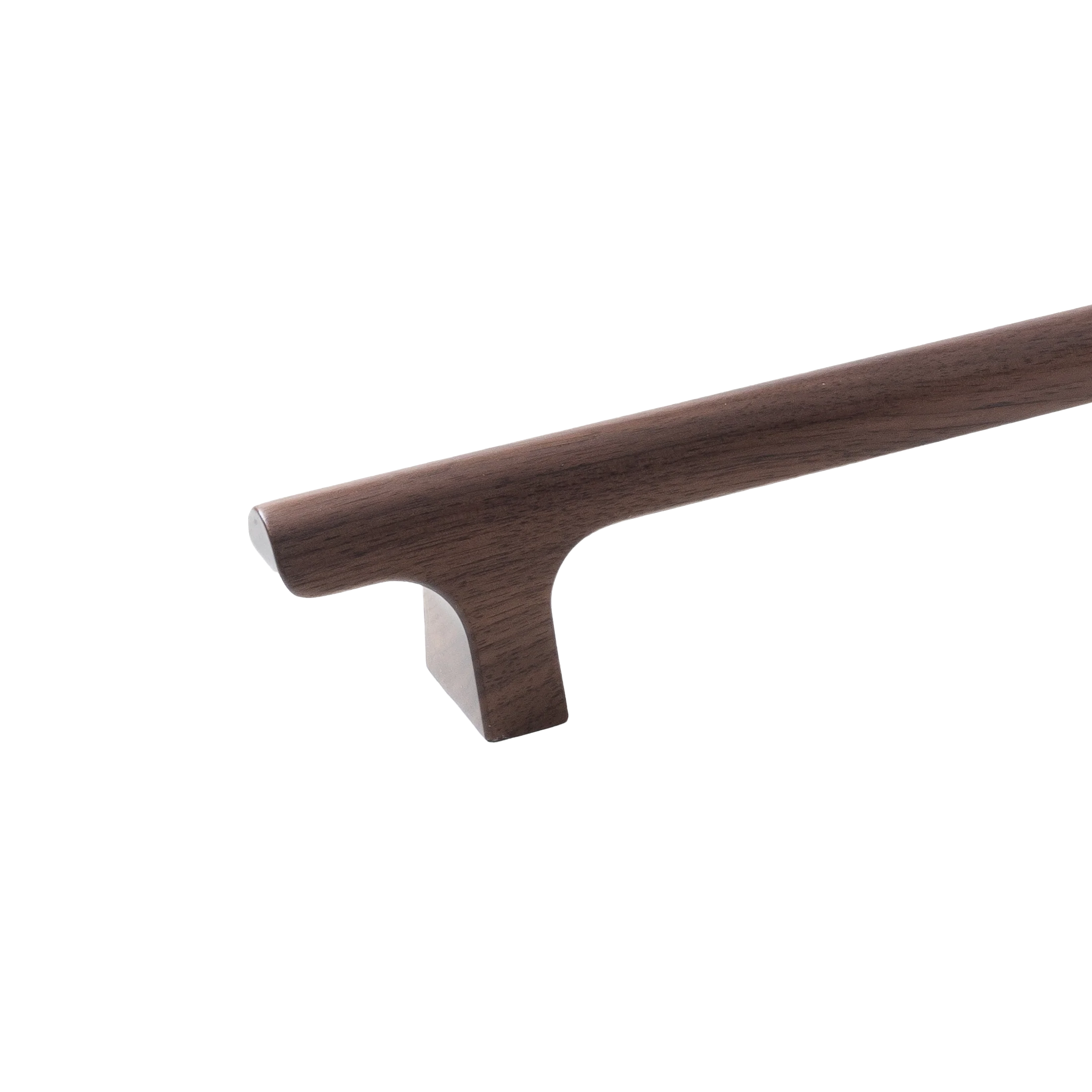 Momo Hinoki BIg Wood D Handle 416mm In Walnut