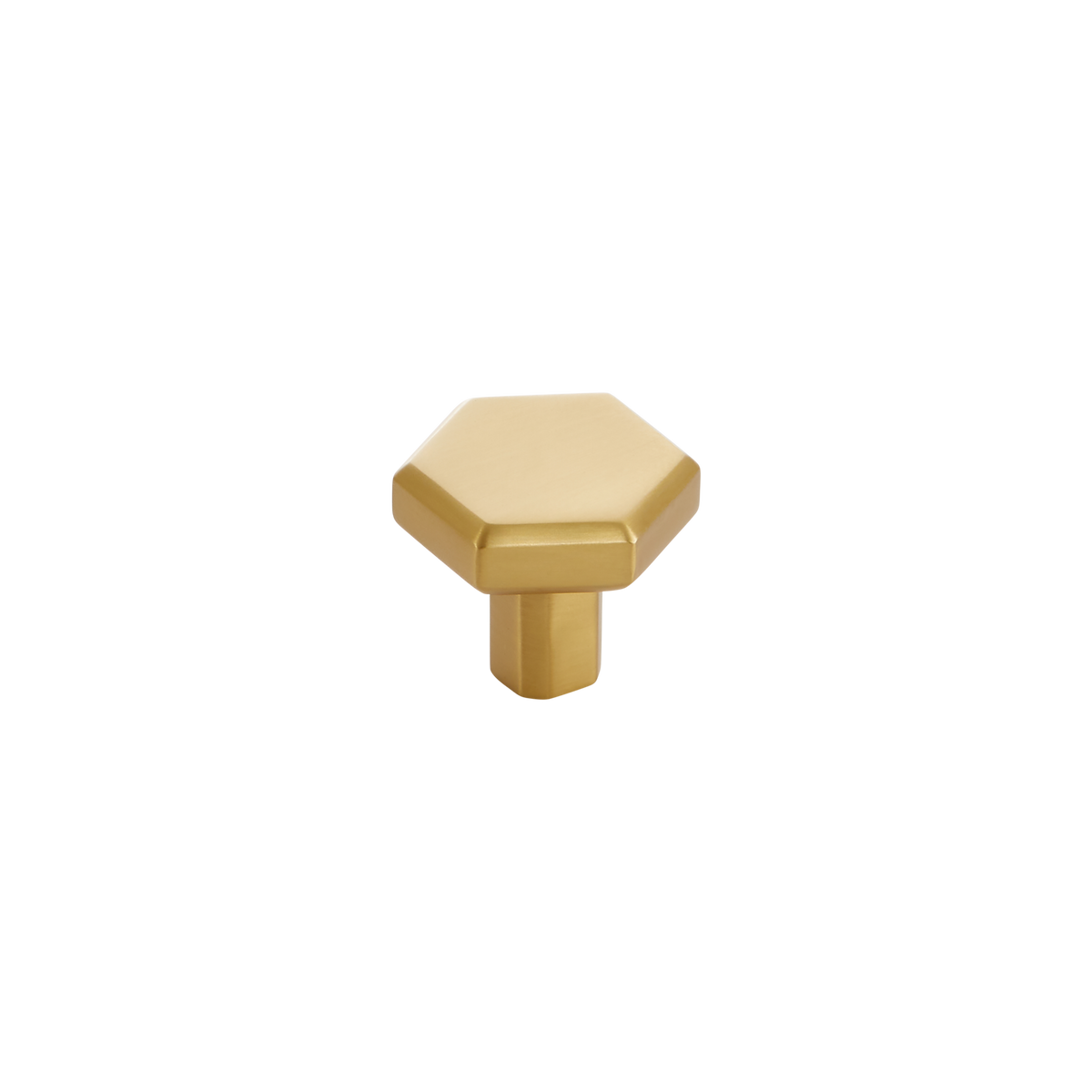 Momo Hendrix Round Knob 32mm in Brushed Satin Brass