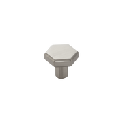 Momo Hendrix Round Knob 32mm in Dull Brushed Nickel