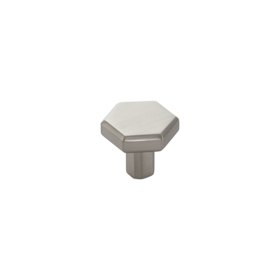 Momo Hendrix Round Knob 32mm in Dull Brushed Nickel