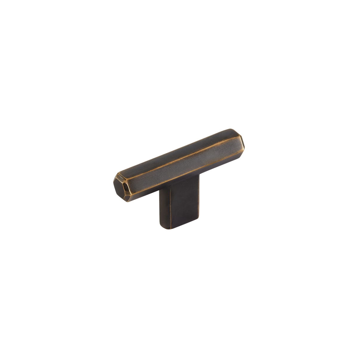 Momo Hendrix T Knob 60mm in Antique Brass