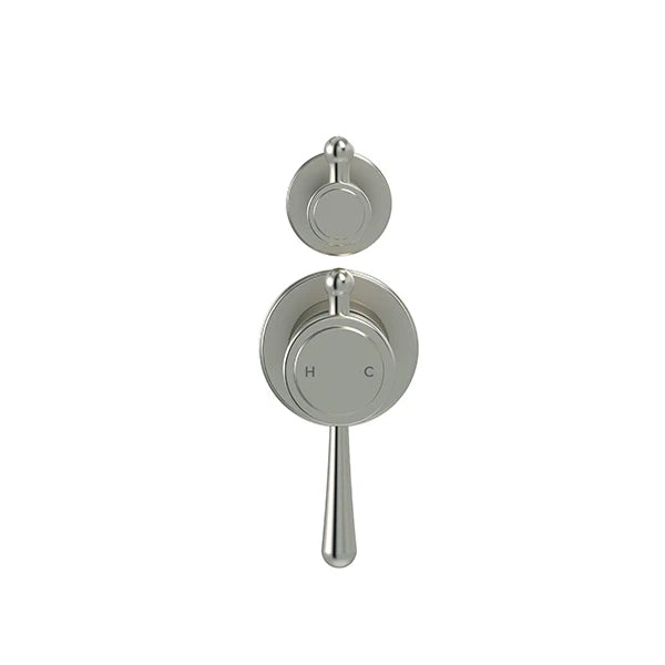 Meir Harrington Wall Diverter Mixer Brushed Nickel ( Trim Kit Only )