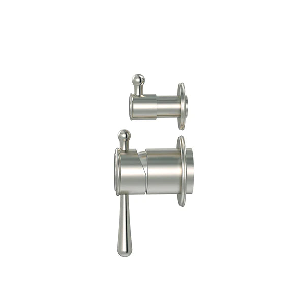 Meir Harrington Wall Diverter Mixer Brushed Nickel ( Trim Kit Only )