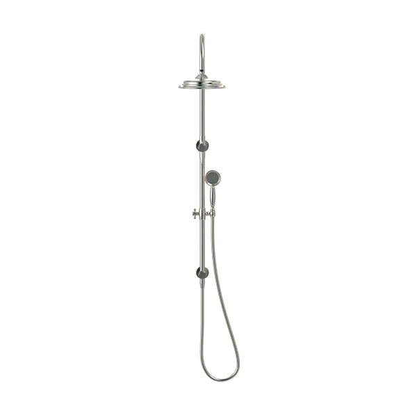 Meir Harrington Combination Twin Shower Brushed Nickel