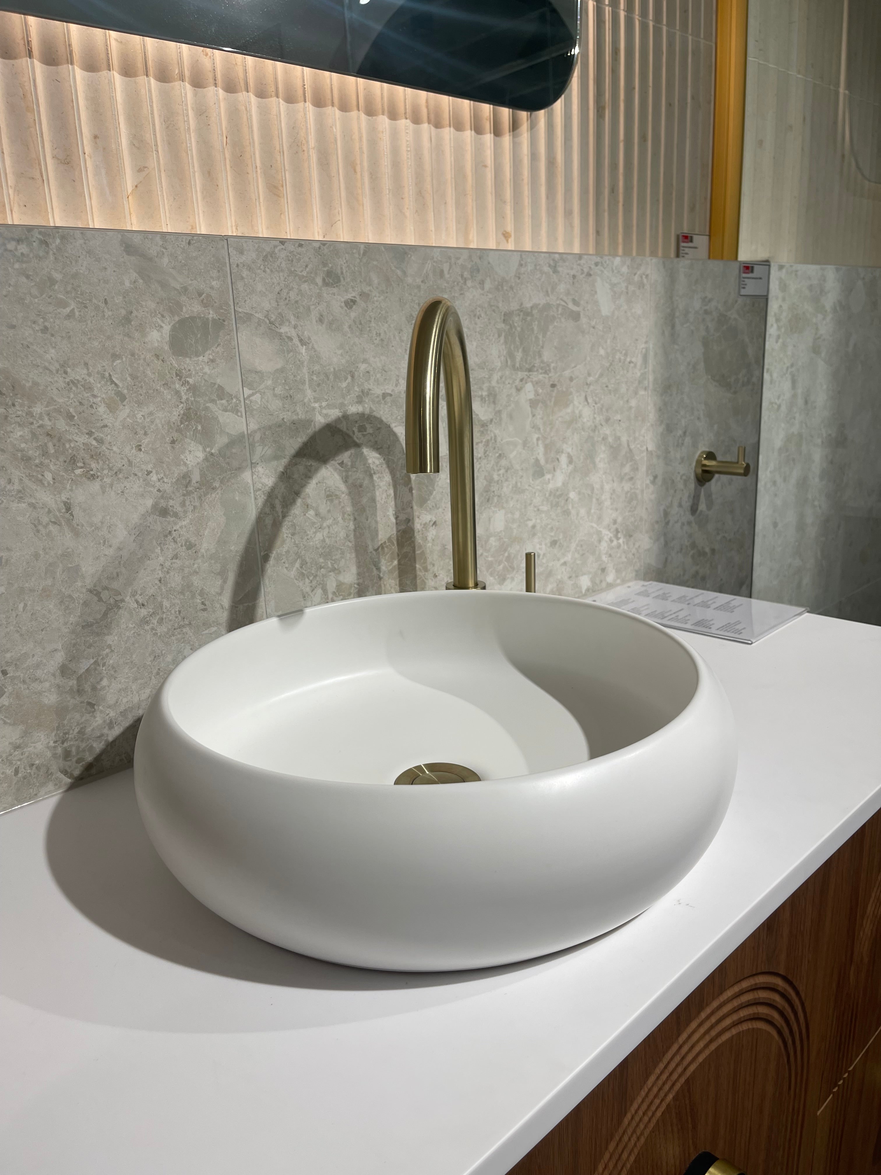 BNK Versilia Above Counter Basin Matte White