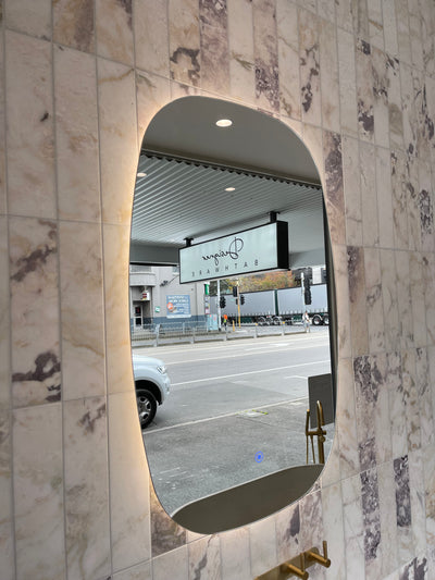 BelBagno Q-Line LED Mirror