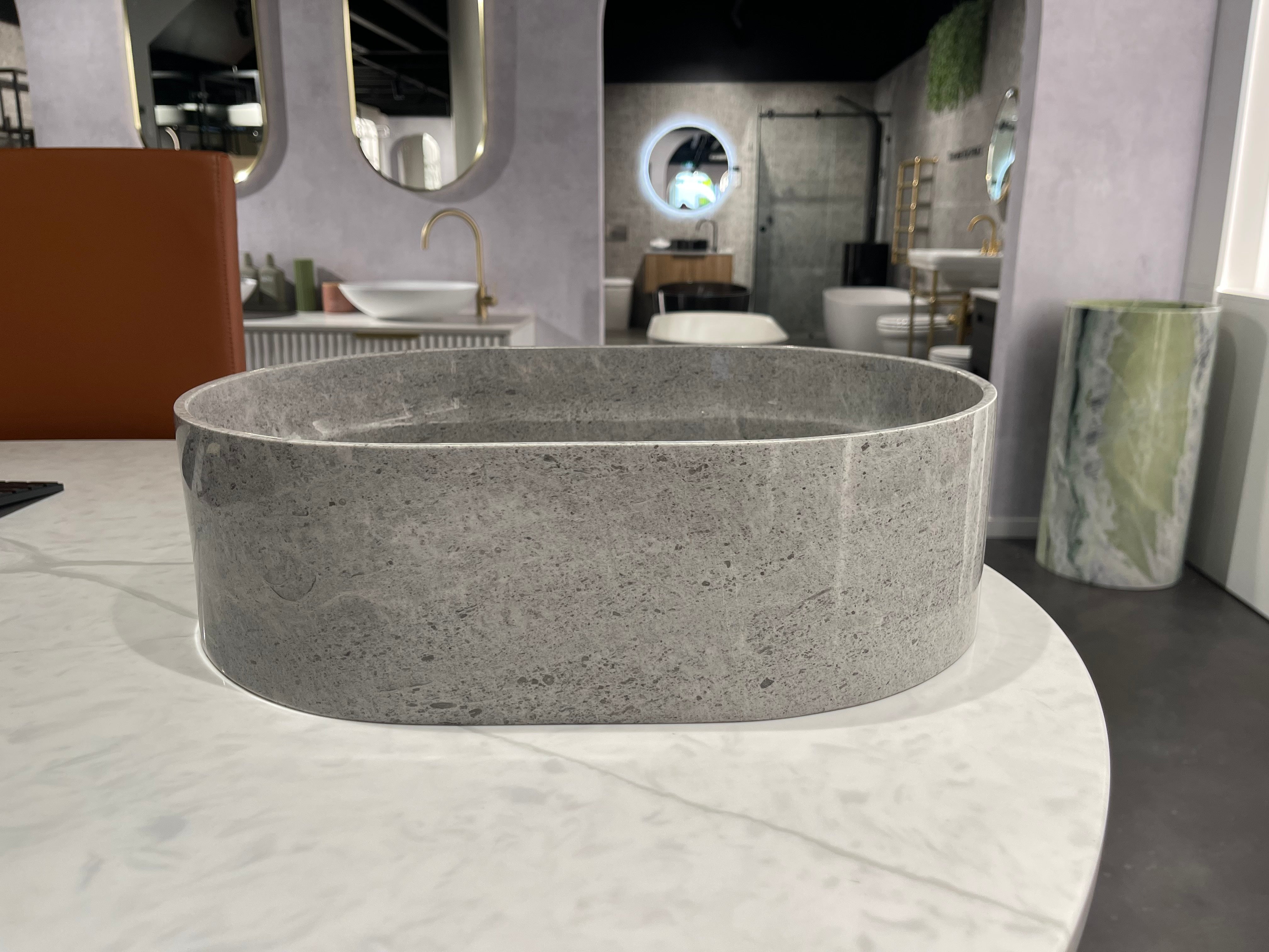 Zen Henan Grey Marble Basin