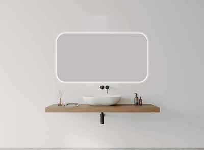 Remer I-Series Soft Rectangle LED Mirror 1500