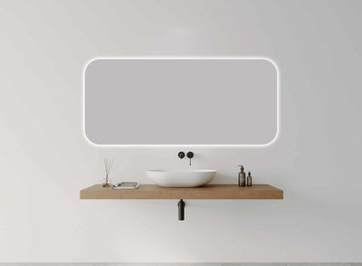 Remer I-Series Soft Rectangle LED Mirror 1800