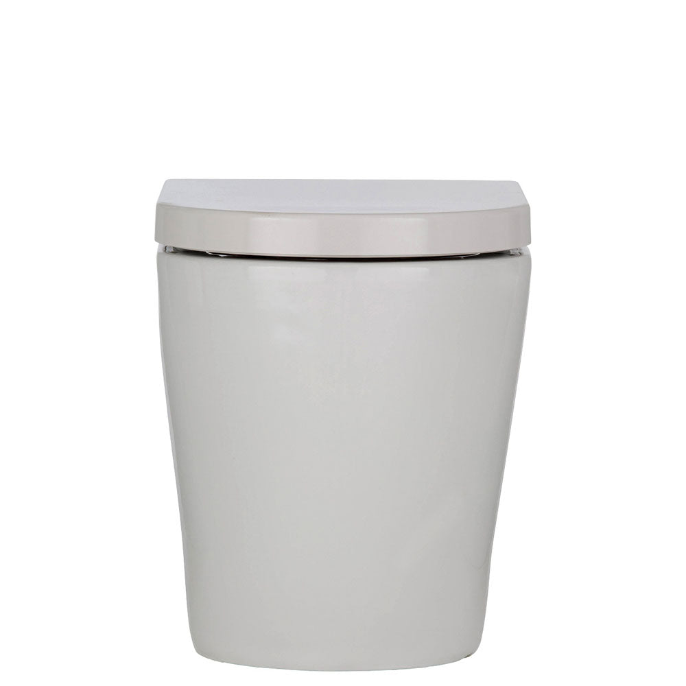 Fienza Koko Gloss White Rimless Tornado Wall Faced Pan S-Trap