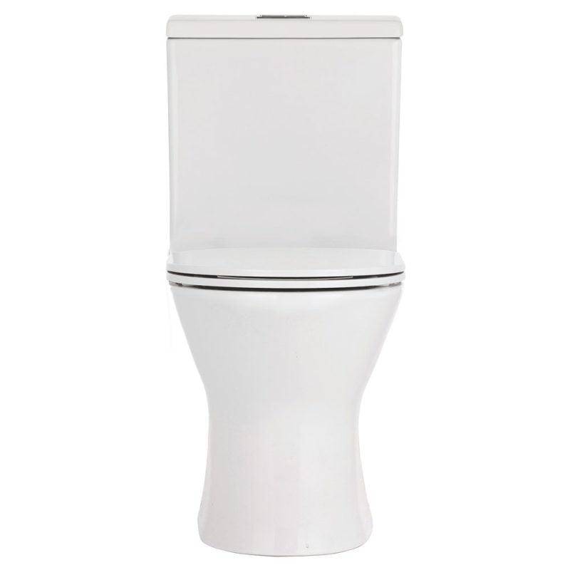 Fienza Chica Close Coupled Toilet Suite Gloss White Slim Seat