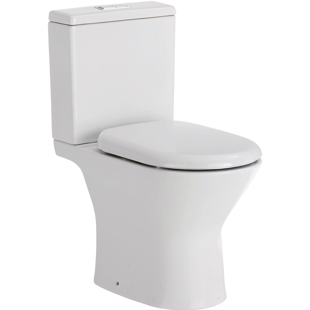Fienza Chica Close Coupled Toilet Suite Gloss White