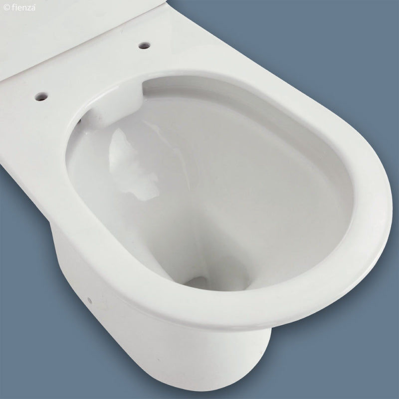 Fienza Chica Close Coupled Toilet Suite Gloss White