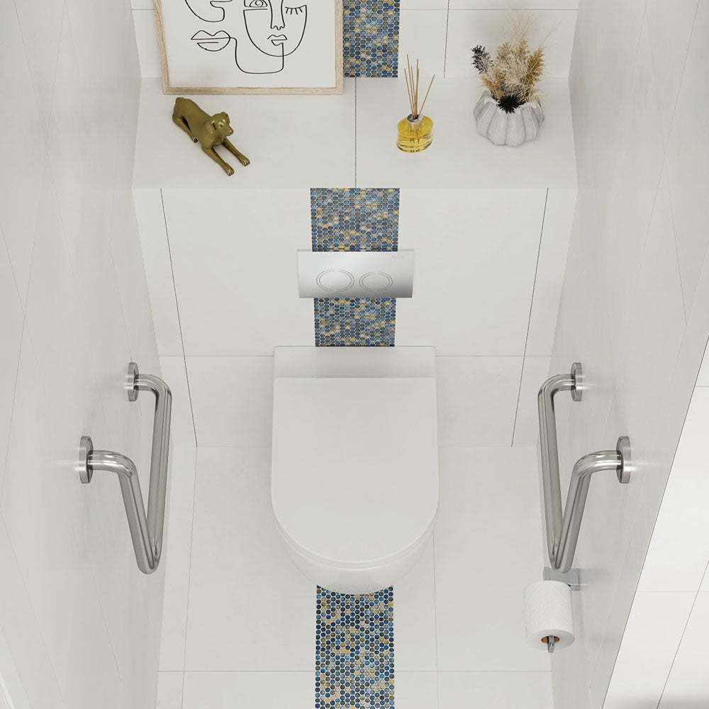 Fienza Alix Ambulant Toilet Suite Slim Seat