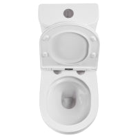 Fienza Petra Close Coupled Toilet Suite Left Skew Trap Gloss White