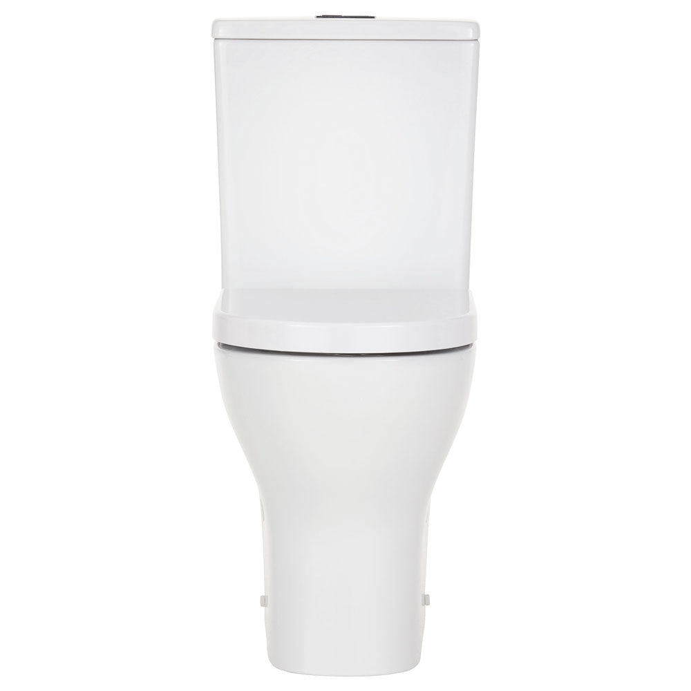 Fienza Tono Tornado Flush Back-to-Wall Toilet Suite Gloss White